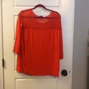Coral Banana Republic Shirt